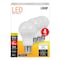 Feit Electric Feit A19 E26 (Medium) LED Bulb Soft White 60 Watt Equivalence 4 pk A80082710KLED/4 - alternate 1